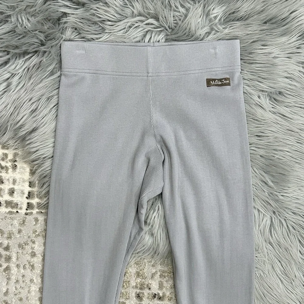 Matilda Jane Layered Ash Leggings Girls Secret Fields Gray Benny Ribbed Pants 14